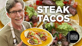 CharcoalGrilled Steak Tacos