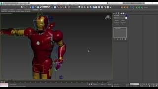 Ironman model for 3ds max freedownloads file