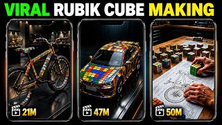 How to Create VIRAL AI Rubik's Cube Object Videos for FREE (New AI Trend)