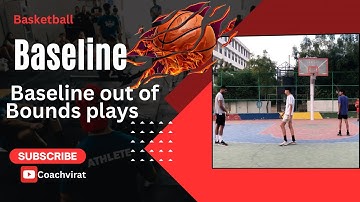 basketball new baseline out of bound | elevator screen | open 3 point shot💯 |