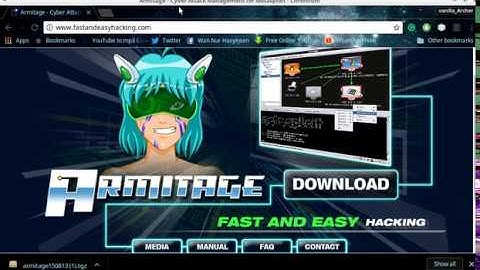 How to install armitage on backbox 5 linux / ubuntu 2017 easily