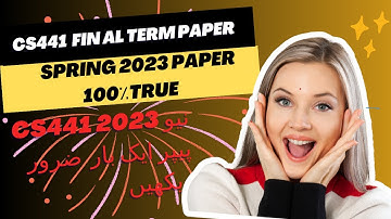 CS441 final term paper 2023 | cs441 paper | cs441 final paper 2023