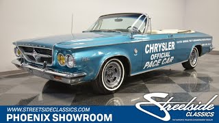 1963 Chrysler 300 Convertible Pace Setter for sale | 3044 PHX