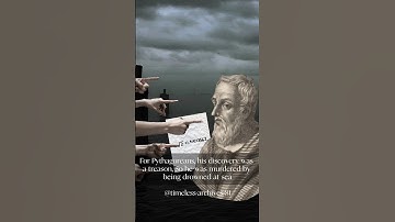 Murdered by Pythagorean Theorem? #history #historyfacts #facts #knowledge #education #shorts