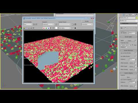 MultiScatter Tutorial #12"Using Border Spline"