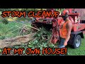 #136 Hurricane Cleanup...At My Own House!!!