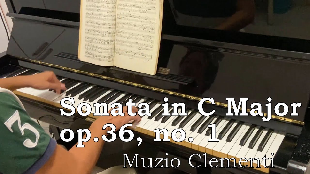 Clementi - Sonatina in C major, op. 36 no. 1 | innerspark13 - YouTube