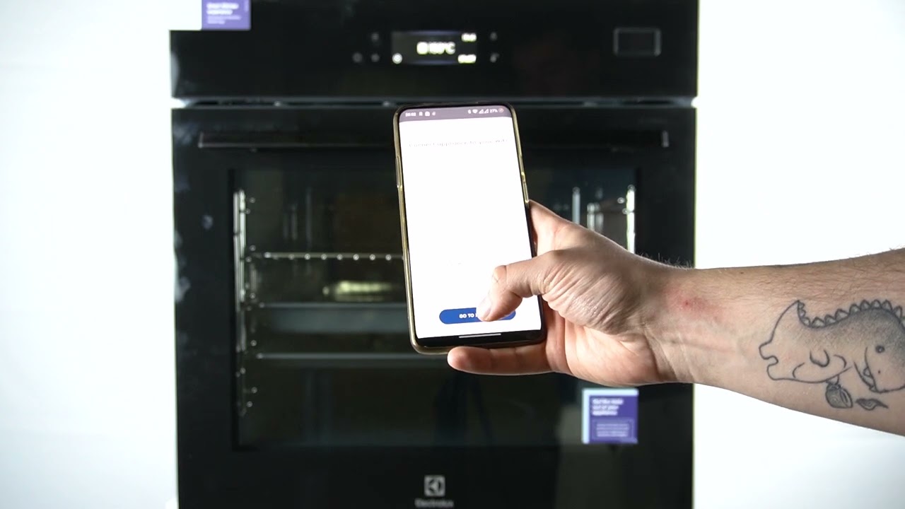 Electrolux SteamBoost COB8S39WZ - How to Pair With Smartphone | Connect Oven to Mobile App