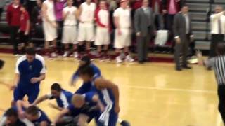 Zach Johnson's Game Winning 3 Point Shot at Jackson featuring Commentary (WBEX Radio Chillicothe)