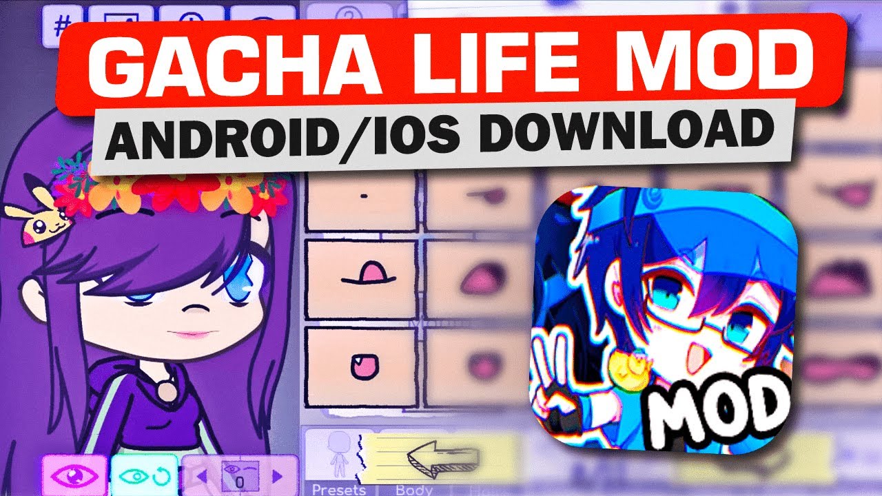 Download Gacha Life MOD MOD APK v1.1.4 (New module) for Android
