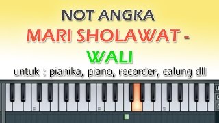 NOT ANGKA - MARI SHOLAWAT - WALI - by denny ranch YOUTUBE CHANEL