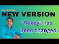 ServiceNow: Rekey name changed in New Version