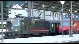 SBB Re 4/4 II '11161' with IR in Olten [21.06.12]