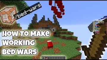How To Make A Working Bed Wars Map IN VANILLA