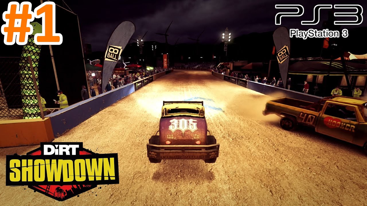 Dirt Showdown PS3 Gameplay #1 - Showdown Tour - Intro [2K][mClassic]