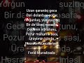 Həsrətin zümzüməsi