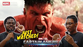 We Just Watched Captain America: Brave New World! 🔥 First Reactions & Review
