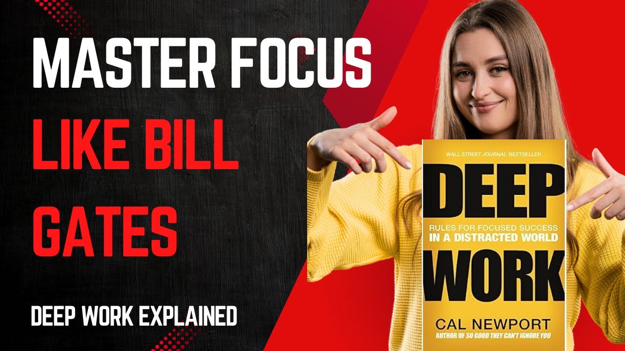 Master Focus Like Bill Gates | Deep Work Book Summary