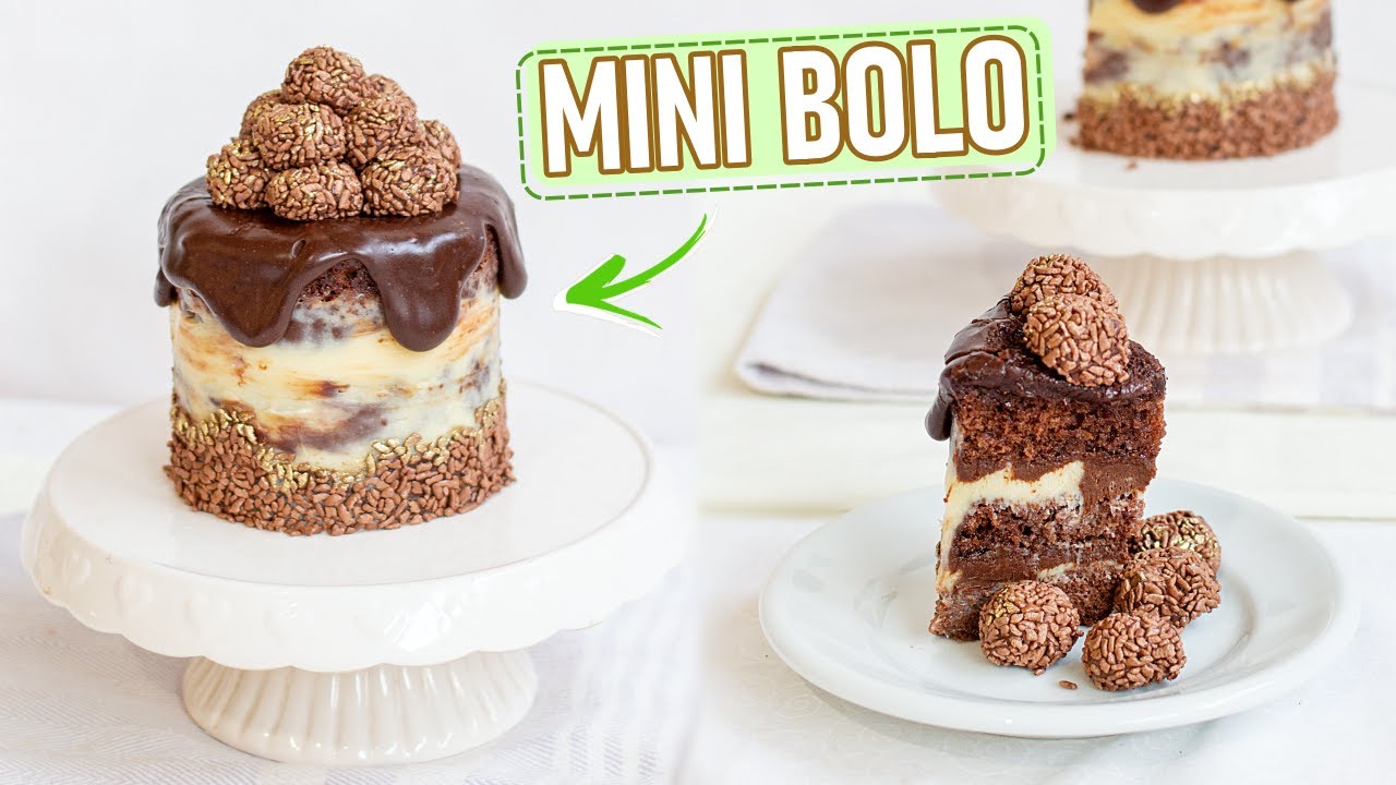 MNI BOLO CALDA ESCORRENDO e TOPO DE BRIGADEIROS - Tiago Mauro