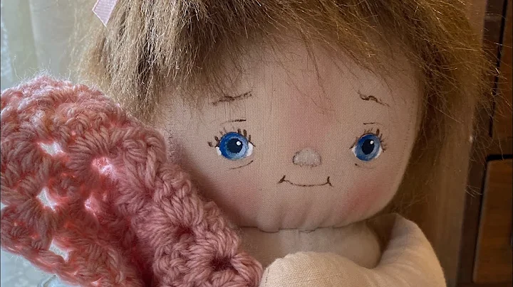 Repainting A Jan Shackelford Cloth Doll 1992 Makeo...
