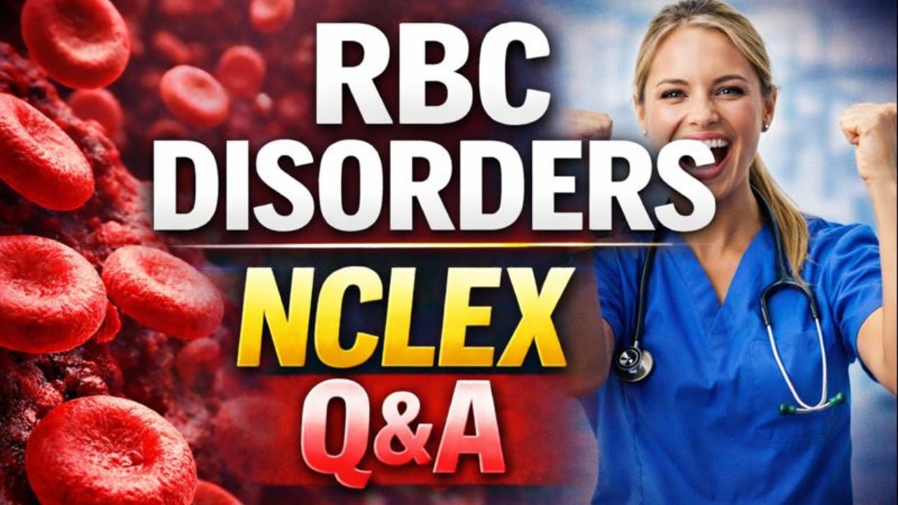 RBC Disorders NCLEX Review | Exam-Focused Questions & Rationales