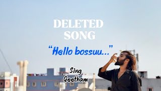 Hello Bossuu cover Song | Sing Geetham |Singeetham Srinivasa Rao | DeviSriPrasad | chakri sidhu