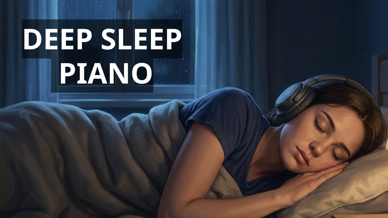 3 Hours Deep Sleep Piano Music 🌙 Cure Insomnia & Relieve Stress - YouTube