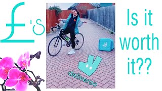 Working For Deliveroo // What Is It Like? How Much Do I Make? The Real T !! ✨