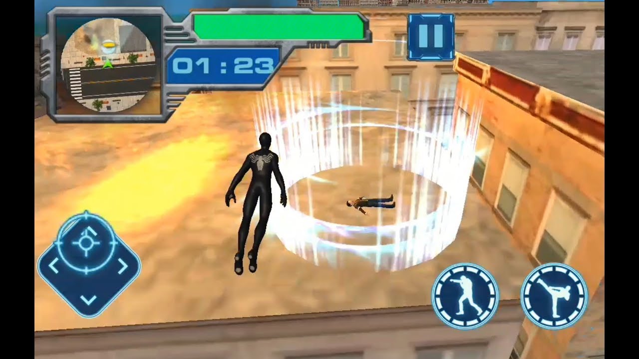 Flying Iron Spider Superhero | Flying Spider Superhero City Mission - Android GamePlay