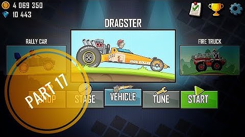 Hill Climb Racing | Gameplay Walkthrough part 17 - Dragster | Hill Climb Racing Game |