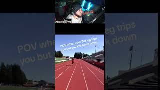 When Your 3rd leg trips you but you still hawk down