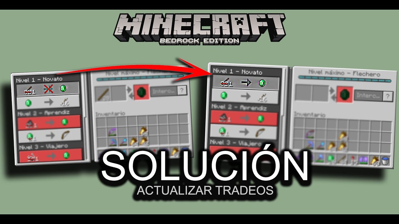 SOLUCIÓN!!!! Bloqueo de Tradeos de Aldeanos | Minecraft Bedrock 1.19