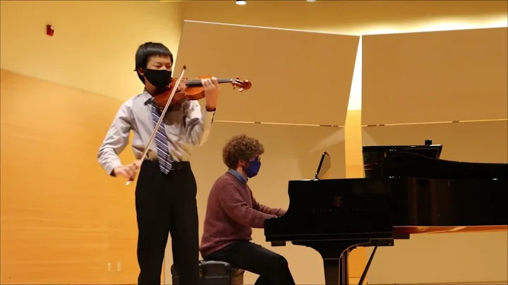 Saint-Sans violin concerto No. 3 mvt. 1 Eric Chen (violin) Matt Pankratz (piano)