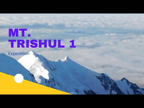Mt Trishul 1 mountaineering expedition