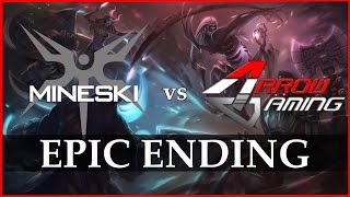 Epic Ending - Mineski vs Arrow @ MSI BEAT IT Sea Qualifier