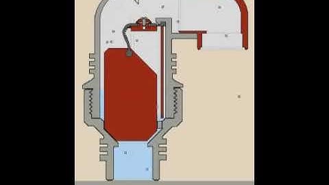 Animation: A.R.I. D-040   Combination Air Valve  in operation