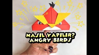 Kağıttan Angry Birds Nasıl Yapılır?🐦Oyuncak Hikayesi