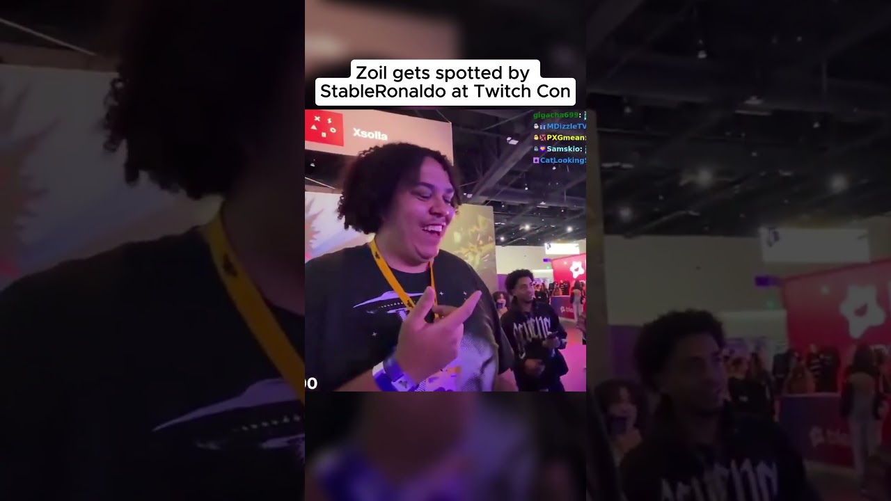 Зойл замечен StableRonaldo на Twitch Con