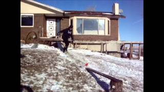 Backyard Snowskating