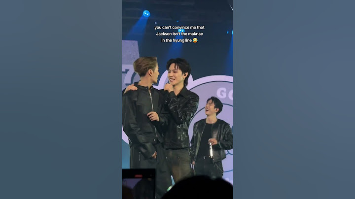 The other hyungs can’t stop laughing 😂 #got7 #jacksonwang #got7jackson