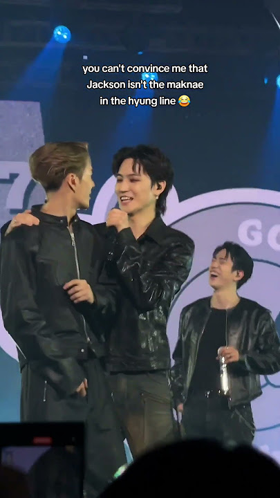 The other hyungs can’t stop laughing 😂 #got7 #jacksonwang #got7jackson