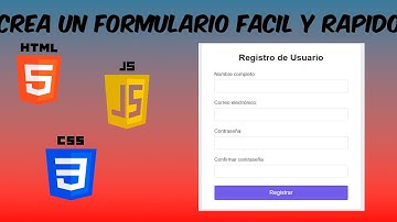 Cómo crear un formulario de registro responsive con HTML, CSS y JavaScript