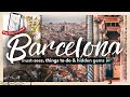 BEST THINGS TO DO IN BARCELONA FOR FIRST TIMERS W/ MAP (2024) | 10 Must-Dos, Hidden Gems & More!