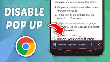 How to Disable Google Translate Pop Up in Chrome