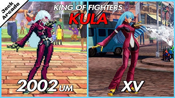 Quick Comparison - Kula - KOF XV vs 2002 Unlimited Match
