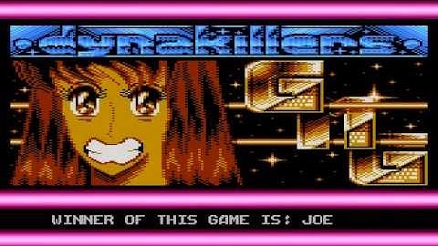 Dynakillers Unchained gameplay - Atari XL/XE with Multijoy