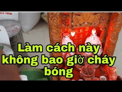 Video Cách làm cho bóng đèn Ông Địa không bao giờ bị cháy và... - youtube