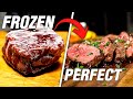 How to Cook a Frozen Steak in a Cast Iron Skillet (No Defrosting Required)