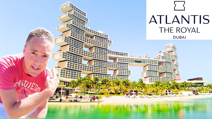 Jag bor på världens mest ULTRALYXiga hotell? - Atlantis The Royal, Dubai