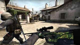 No Scope Double Kill with AWP [CS:GO]